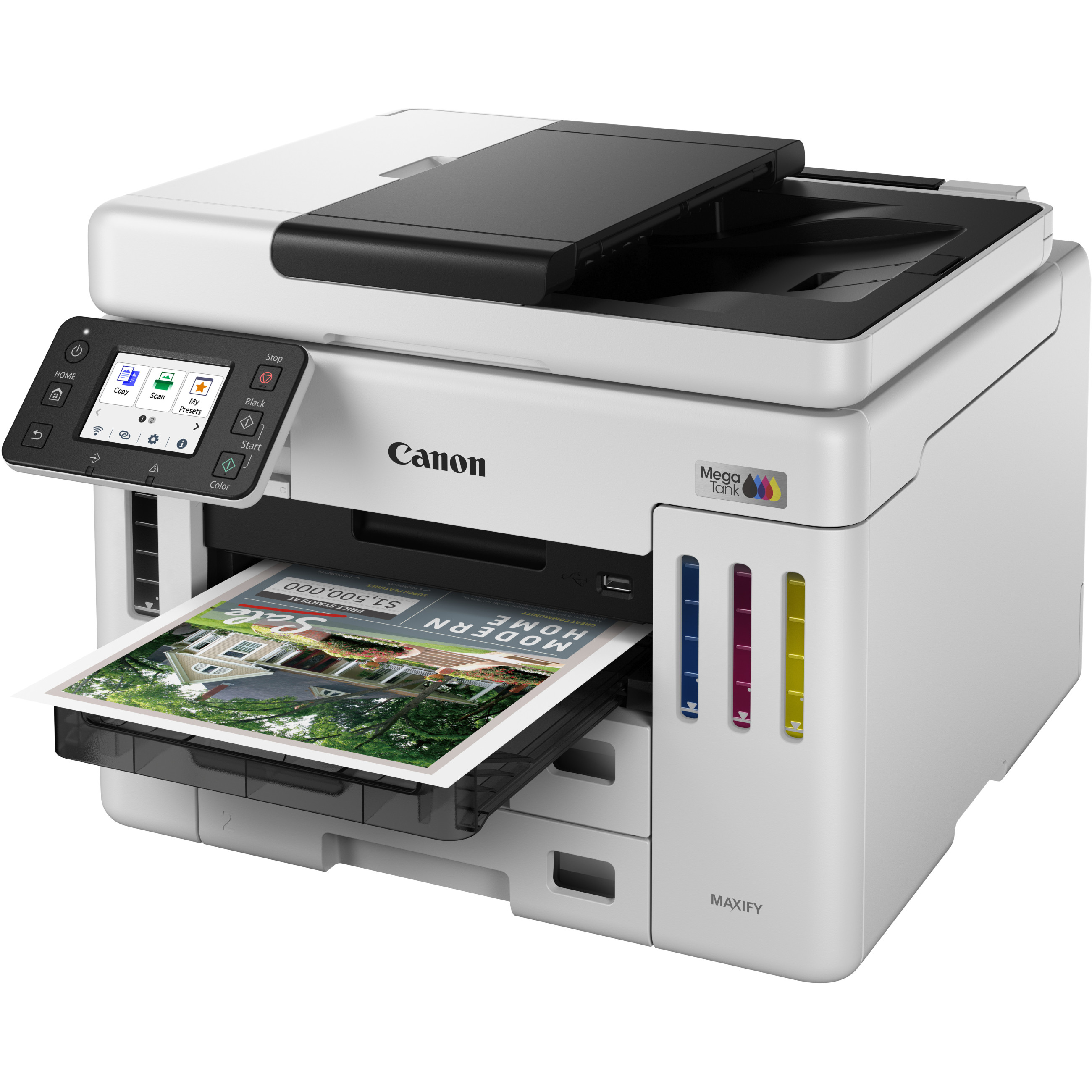 A4 CANON MAXIFY GX 7150 (inkjet, 600 x 1200 dpi, Wi-Fi)-11