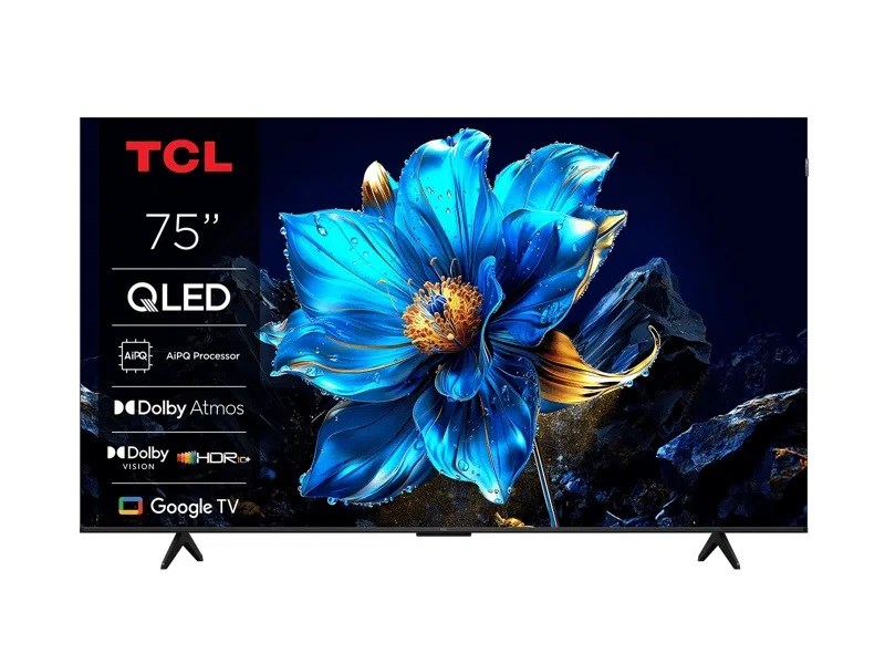TV TCL QLED 75T69C Google TV (190.5 cm, 4K UHD, HDR10+, Dolby Atmos, Smart TV)-3