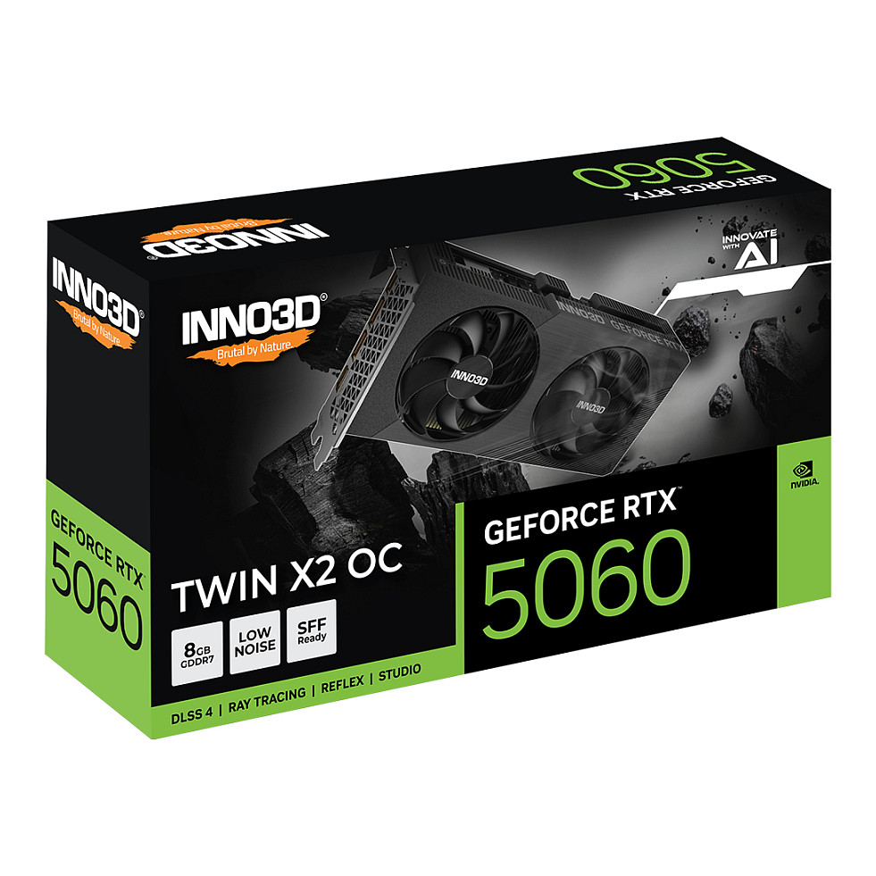 Grafička karta INNO3D RTX 5060 Twin X2 OC 8GB-1