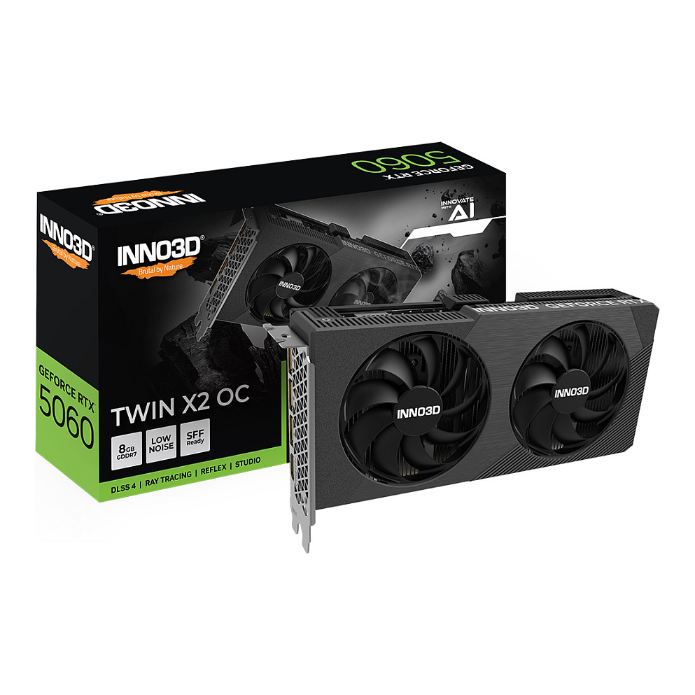 Grafička karta INNO3D RTX 5060 Twin X2 OC 8GB-2