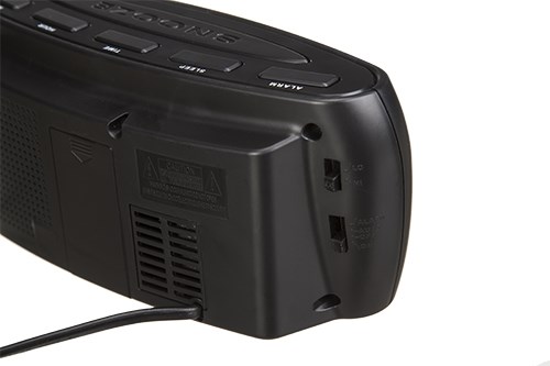 Adler AD 1121 radio Clock Analog & digital Black-3