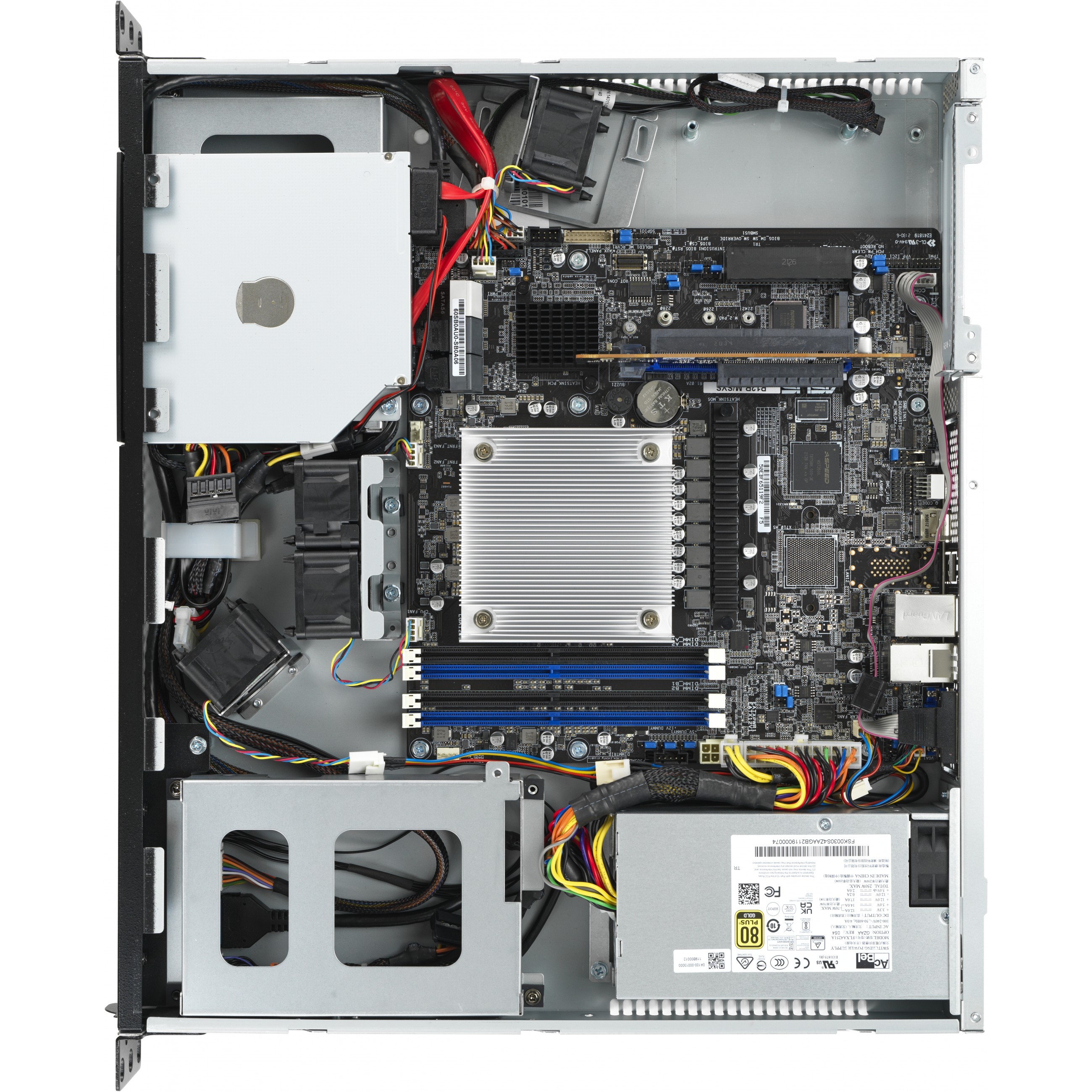 Rack server ASUS RS100-E11-PI2 Intel C252 LGA 1200 (Socket H5) Silver