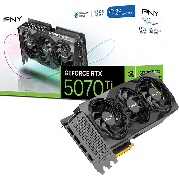 Grafička karta PNY 5070 Ti 16GB STD OC-3