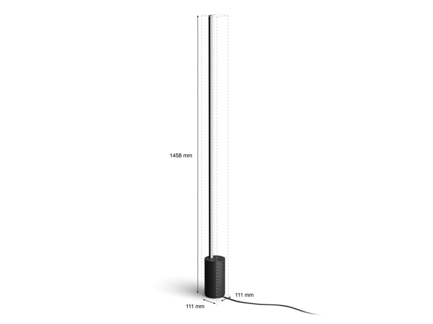 Pametna LED traka PHILIPS Hue Play (dvostruko pakiranje, crna boja)-2