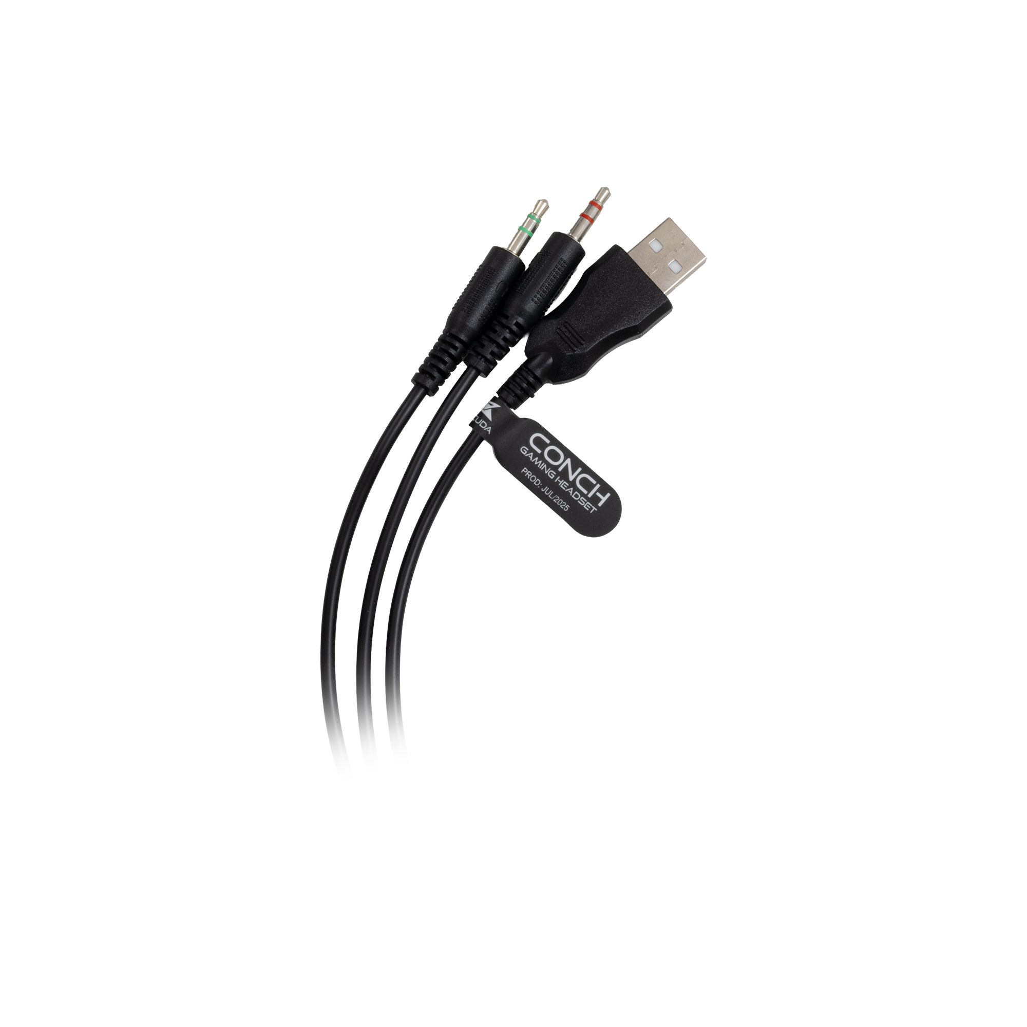 Slušalice BARACUDA HEADSET BGH-031 CONCH crne-4