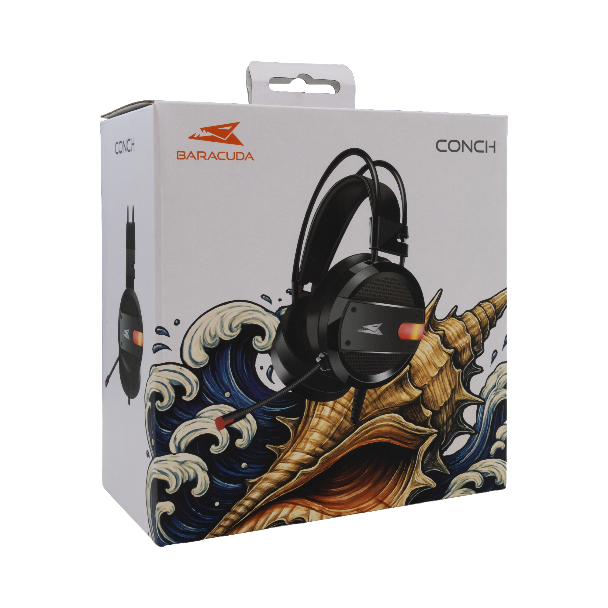 Slušalice BARACUDA HEADSET BGH-031 CONCH crne-5