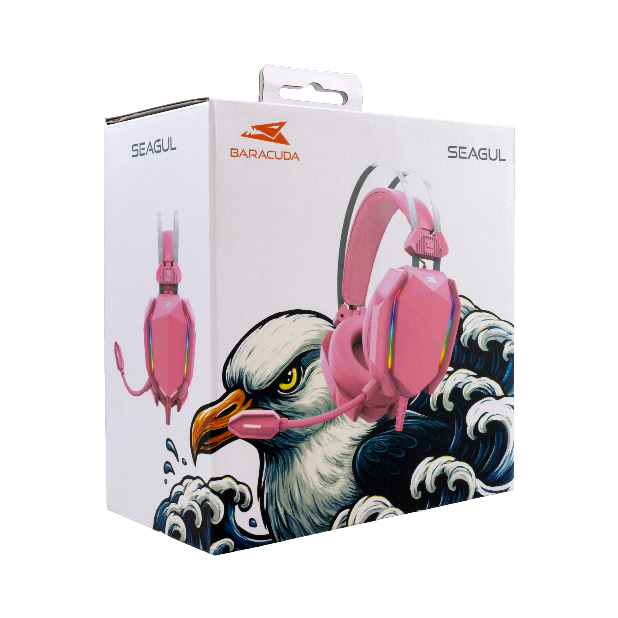 Slušalice BARACUDA HEADSET BGH-041 SEAGUL Rose-6