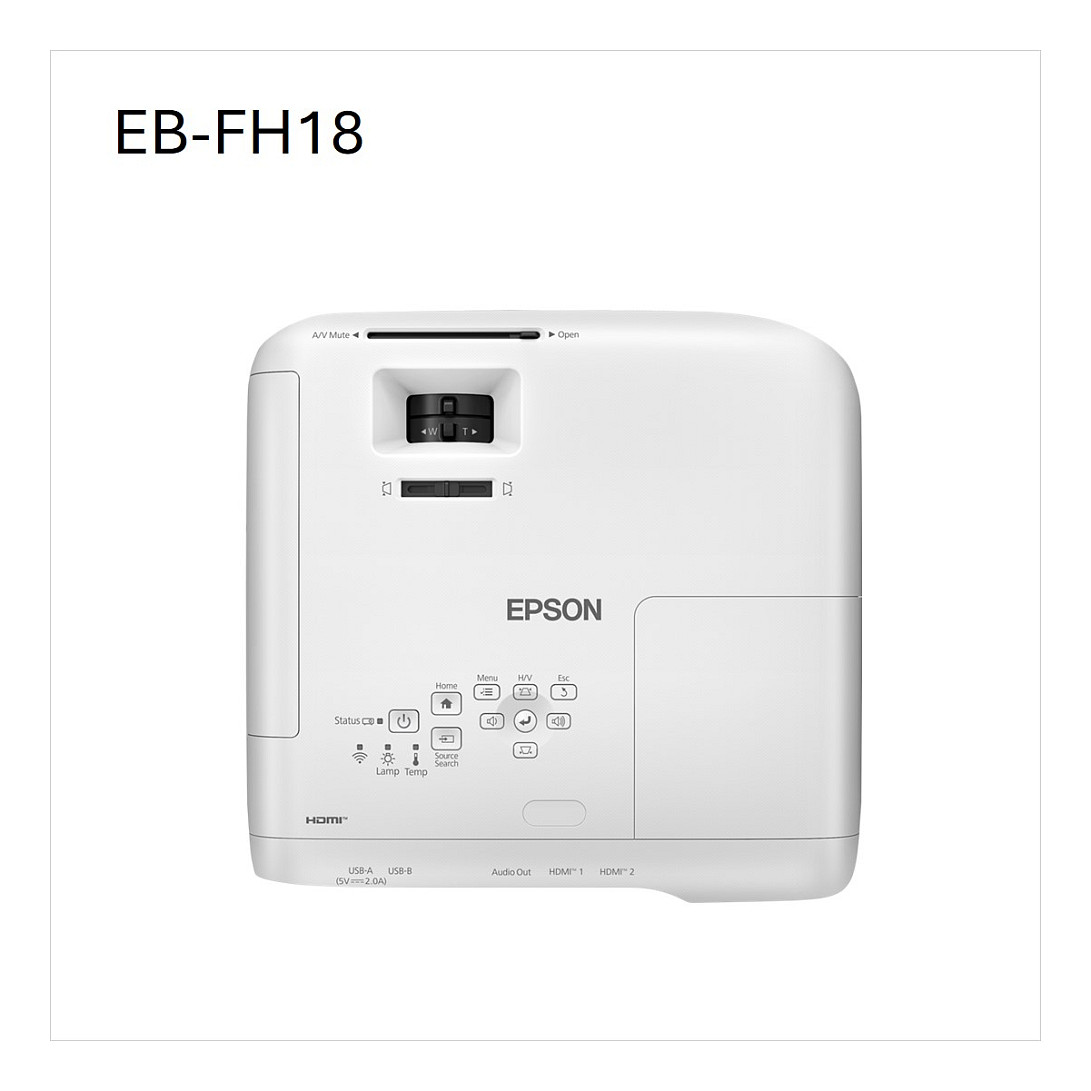 Projektor EPSON EB-FH18 (puna visoka rezolucija, 4100 lumena, 304-inčni prikaz)-13