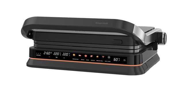Grill VIVAX HOME smart grill SM-2100SG B (2100 W, površina 33 × 24,4 cm)