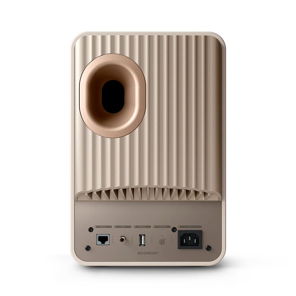 Zvučnici KEF LS50 Wireless II bežični Sand Shell (par)-3