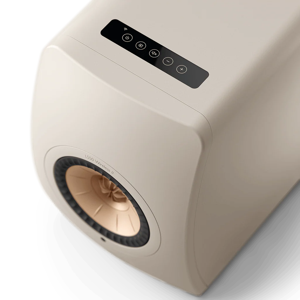 Zvučnici KEF LS50 Wireless II bežični Sand Shell (par)-2
