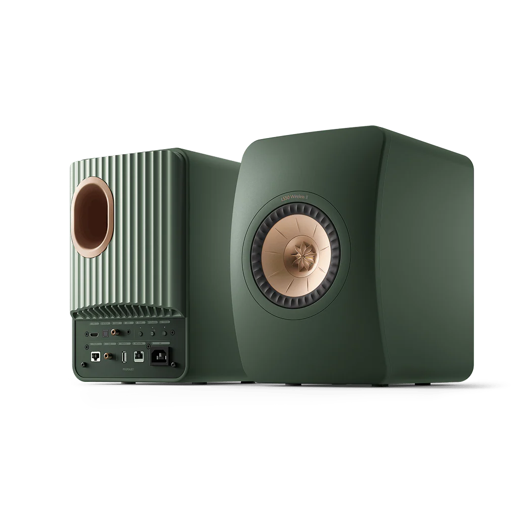 Zvučnici KEF LS50 Wireless II Moss Green (par)