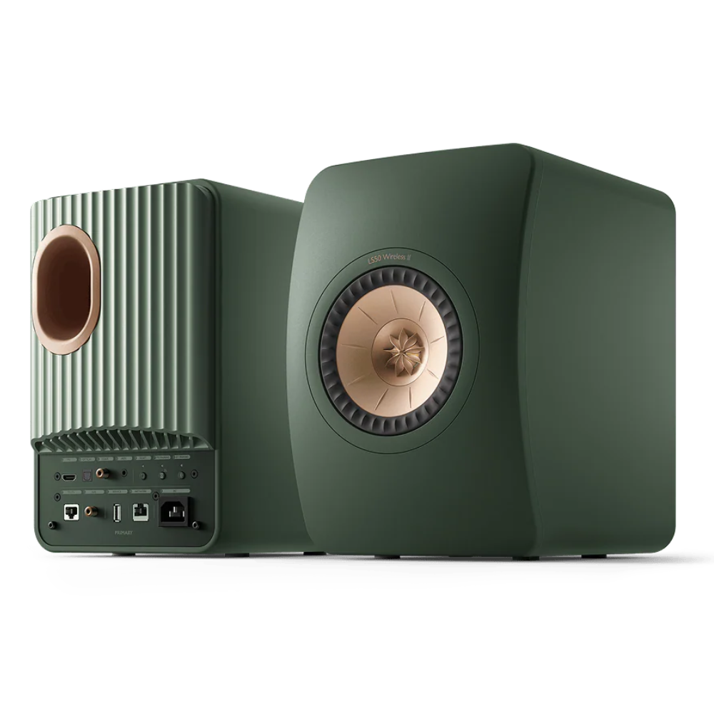 Zvučnici KEF LS50 Wireless II Moss Green (par)