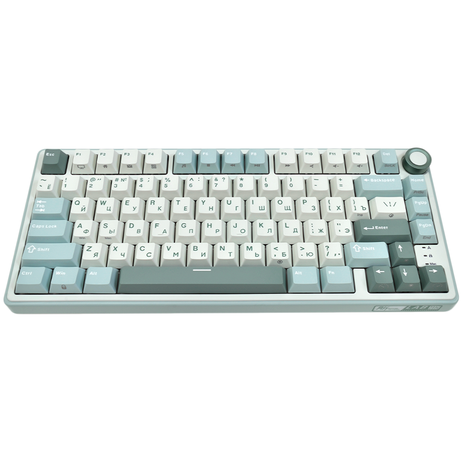 Gaming tipkovnica ROYAL KLUDGE R75 (Sky Cyan, Brown Switch, US)-0