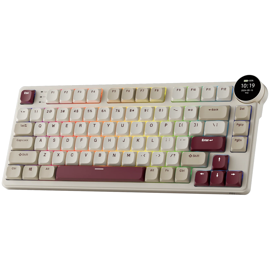 Mehanička tipkovnica ROYAL KLUDGE RK N80 (Rosy Clouds, Brown Switch, US)-1
