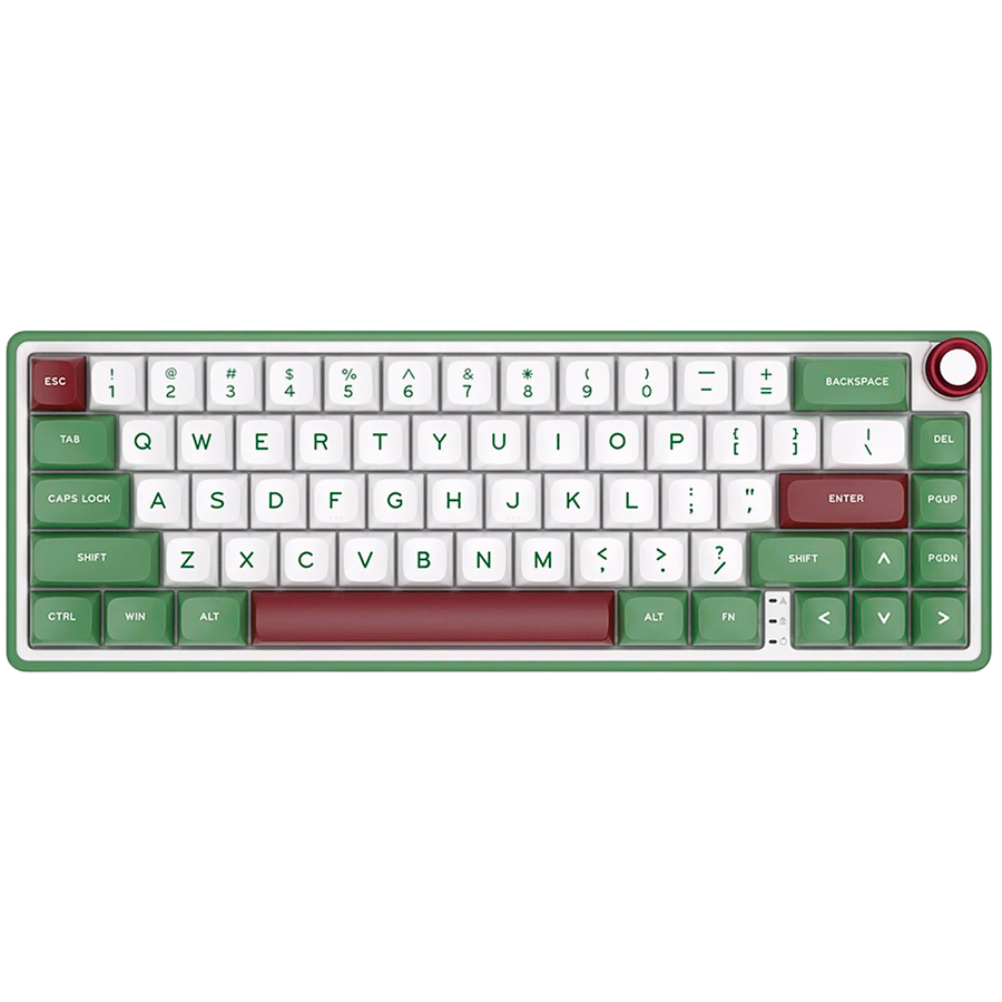 Gaming tipkovnica ROYAL KLUDGE R65 (Green Sand, Chartreuse Switch, US)-0