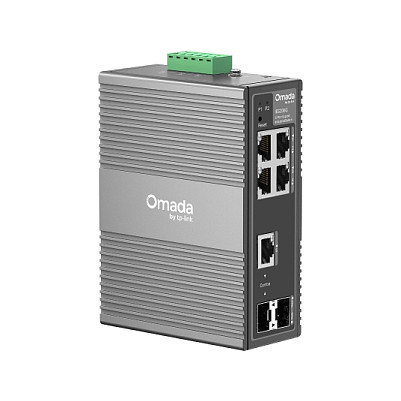 Switch TP-LINK IES206G 6-Port Gigabit Industrial Easy Managed-1