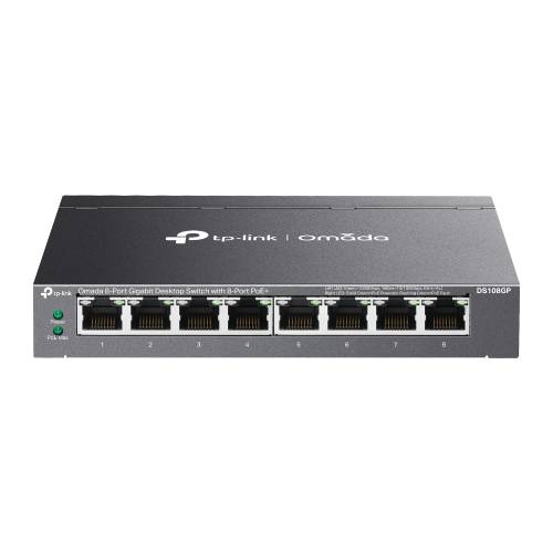 Switch TP-LINK DS108GP 8-Port Gigabit PoE+-0