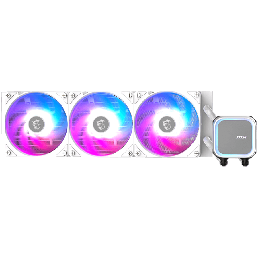 Hladnjak MSI MAG CORELIQUID A13 360 WHITE (3x120mm, ARGB, Intel LGA 1700/1851, AMD AM5/AM4)-0