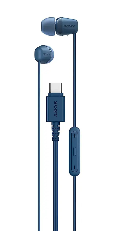 Slušalice SONY IER-EX15C žične in-ear slušalice s mikrofonom, USB-C, plave