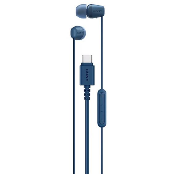 Slušalice SONY IER-EX15C žične in-ear slušalice s mikrofonom, USB-C, plave-1