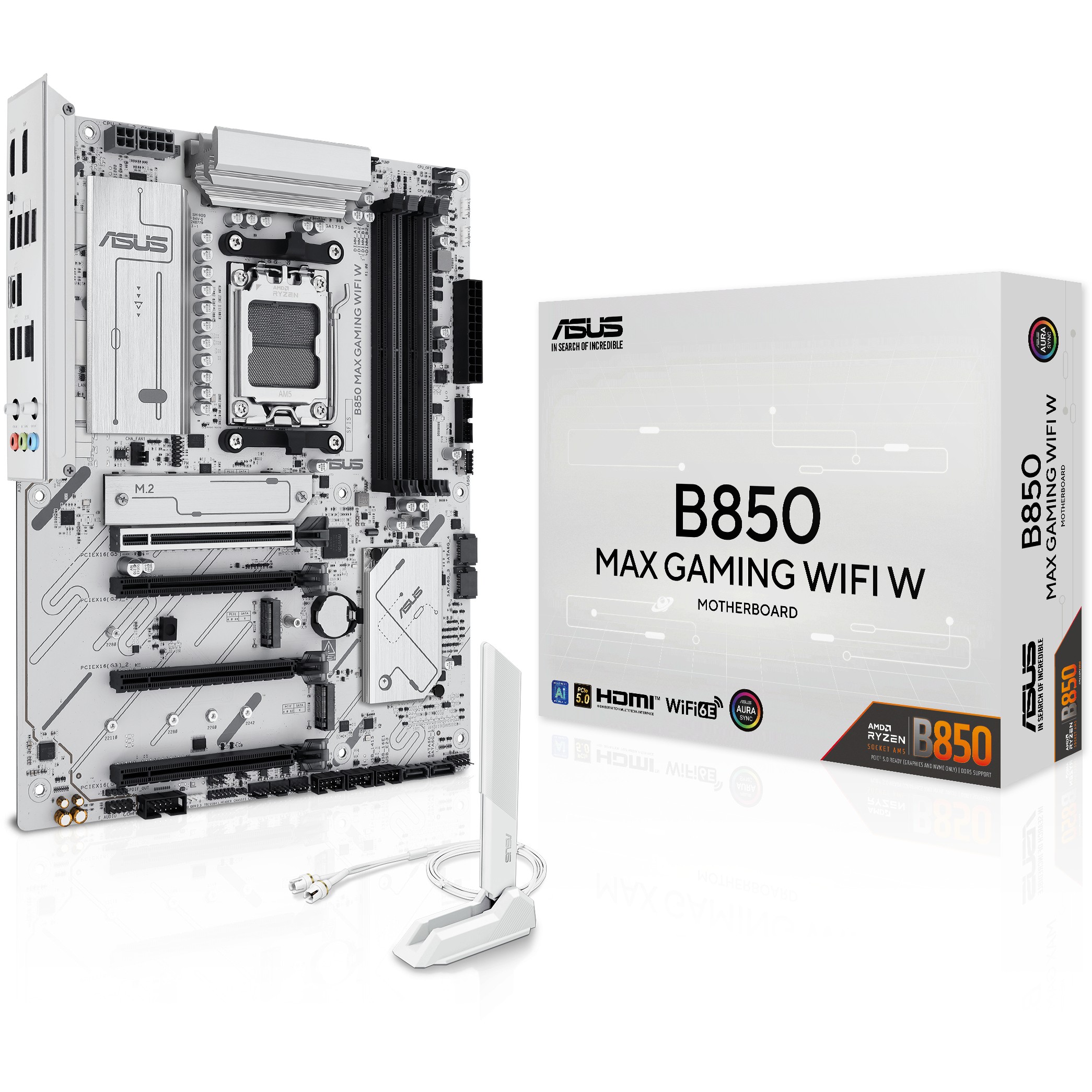 Matična ploča ASUS B850 MAX GAMING WIFI W AMD B850 Socket AM5 ATX