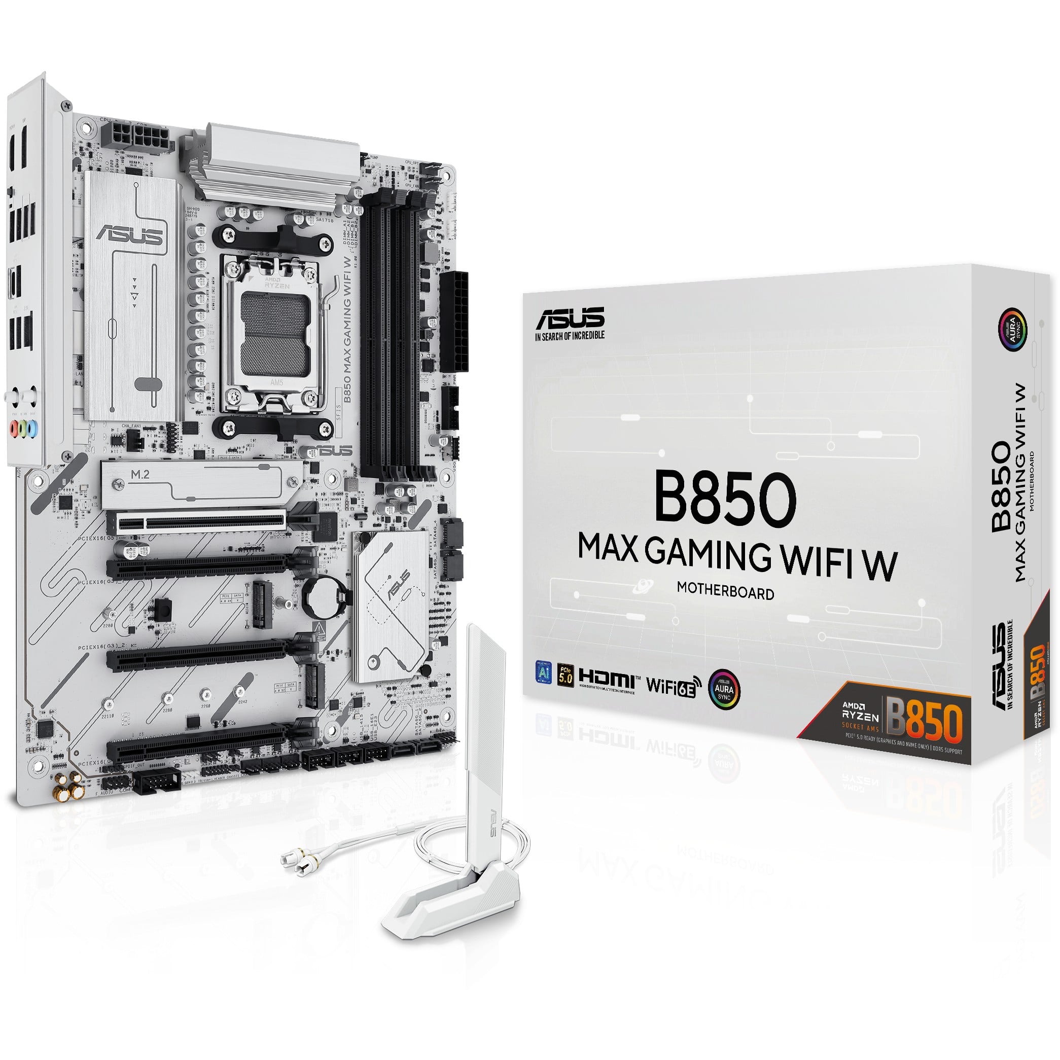 Matična ploča ASUS B850 MAX GAMING WIFI W AMD B850 Socket AM5 ATX-0