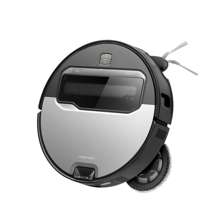 Robotski usisavač ROBOROCK Saros Z70 s postajom, srebrni-2