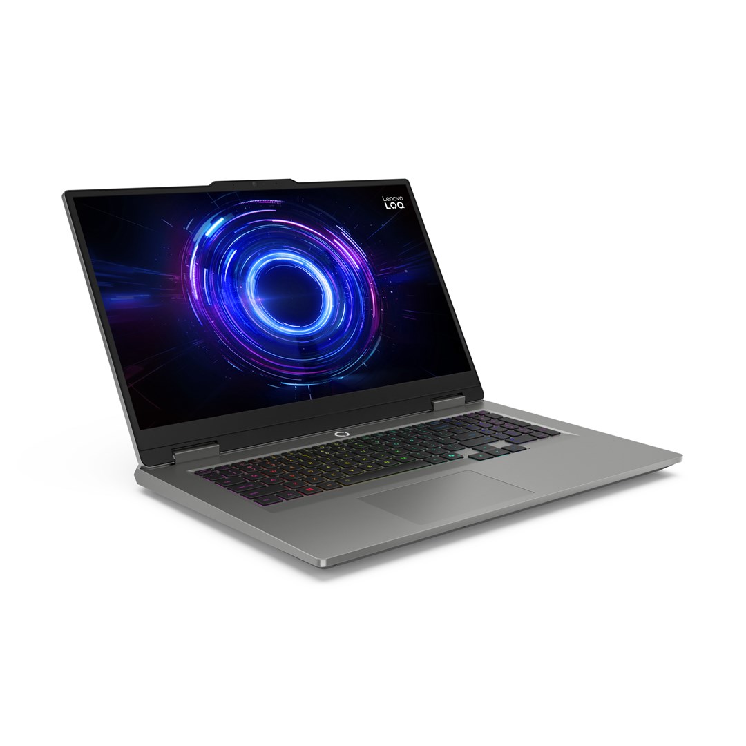 Laptop LENOVO LOQ 17IRX10 (17.3" FHD, i5-13450HX, 16GB DDR5, SSD512, GeForce RTX 5050 8GB, NoOS, Luna Grey) – internacionalna non HR tipkovnica-1