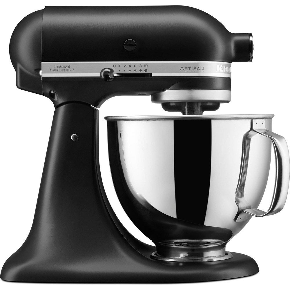 Kuhinjski robot KITCHENAID 5KSM125EBM 300 W 4.8 L crna boja-0