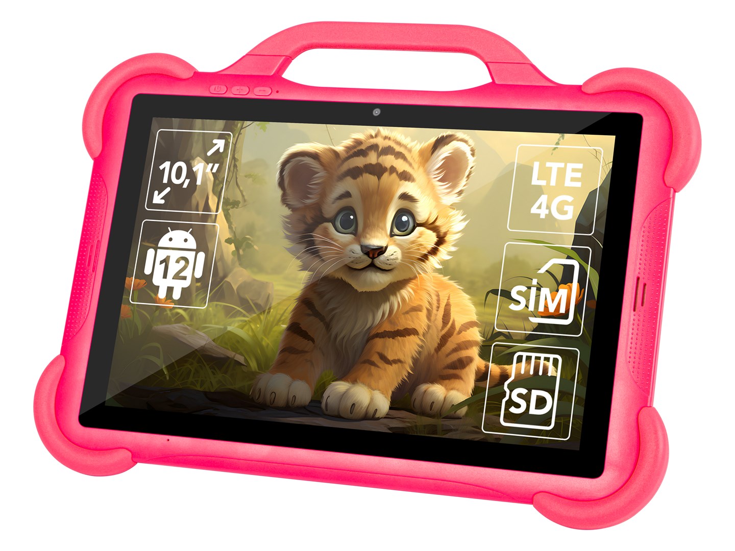 Tablet KidsTAB10 4G BLOW 4/64GB pink + case-5