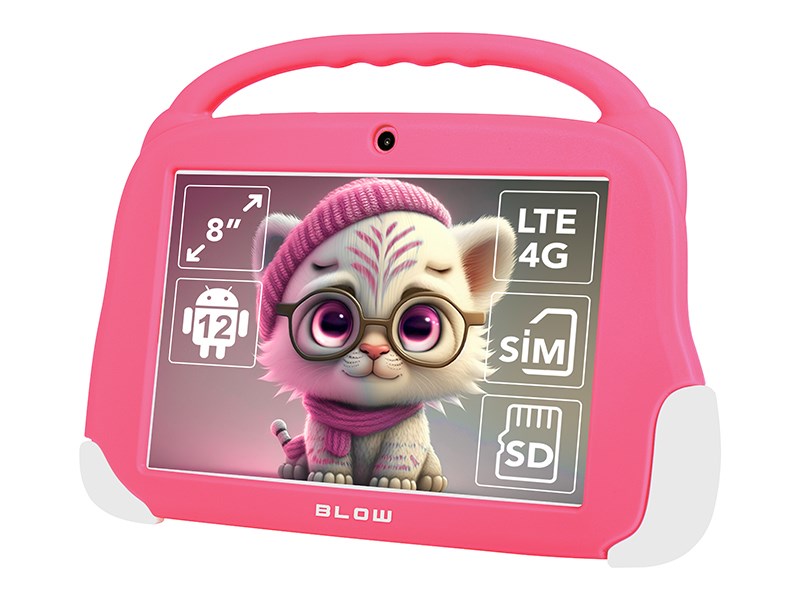 Tablet BLOW KIDSTAB8 (4GB RAM, 64GB storage, pink)-5