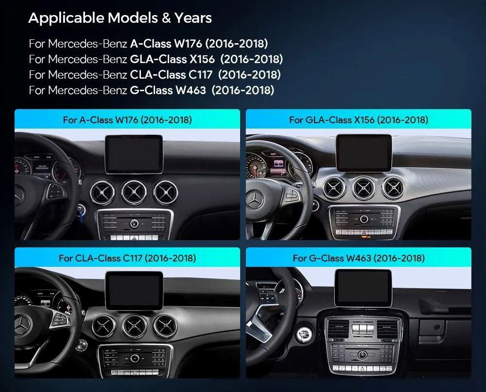 Android multimedia 8/128GB Mercedes CLA-1