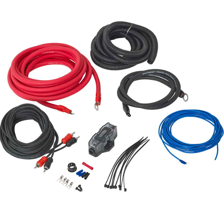 Kablovi za pojačalo Auto- Connect PURE PWK21CCA 21.6mm² (4 AWG) crveni/crni