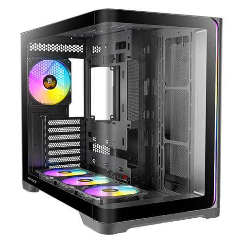 Kućište ANTEC C5 CURVE ARGB (Mid Tower, ATX/M-ATX/M-ITX, Black)-4