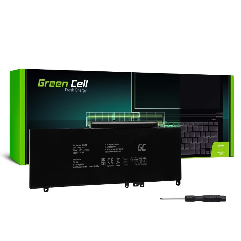Baterija GREEN CELL DE102V3 za laptop