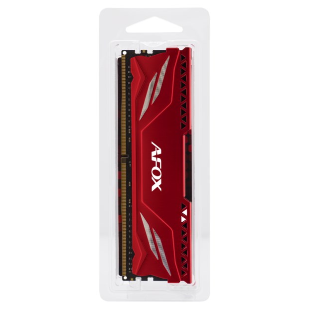 RAM AFOX AFOX GAMING DDR4 16GB 3200MHZ CL16 RANK1 XMP2 RED