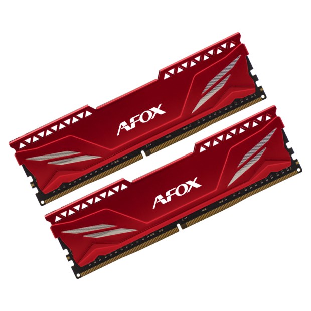 RAM AFOX AFOX GAMING DDR4 2X16GB 3200MHZ CL16 RANK1 XMP2 RED-1