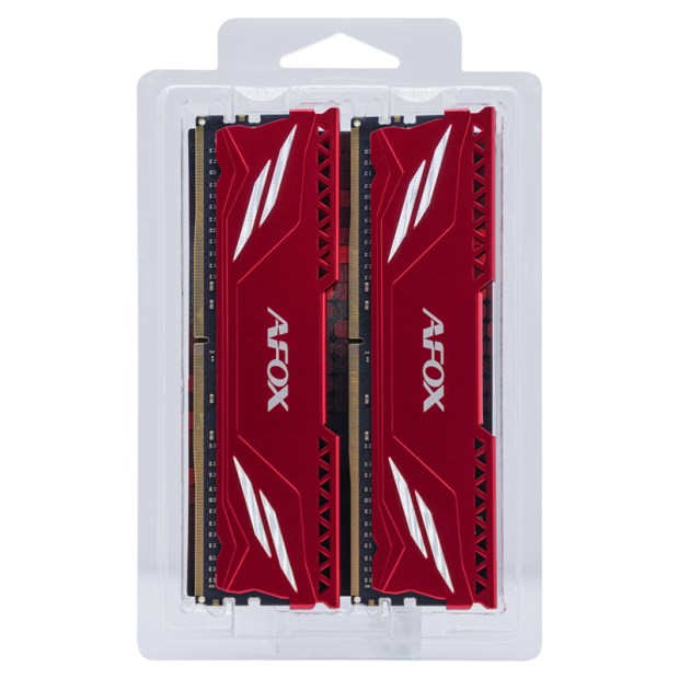 RAM AFOX AFOX GAMING DDR4 2X16GB 3200MHZ CL16 RANK1 XMP2 RED-0