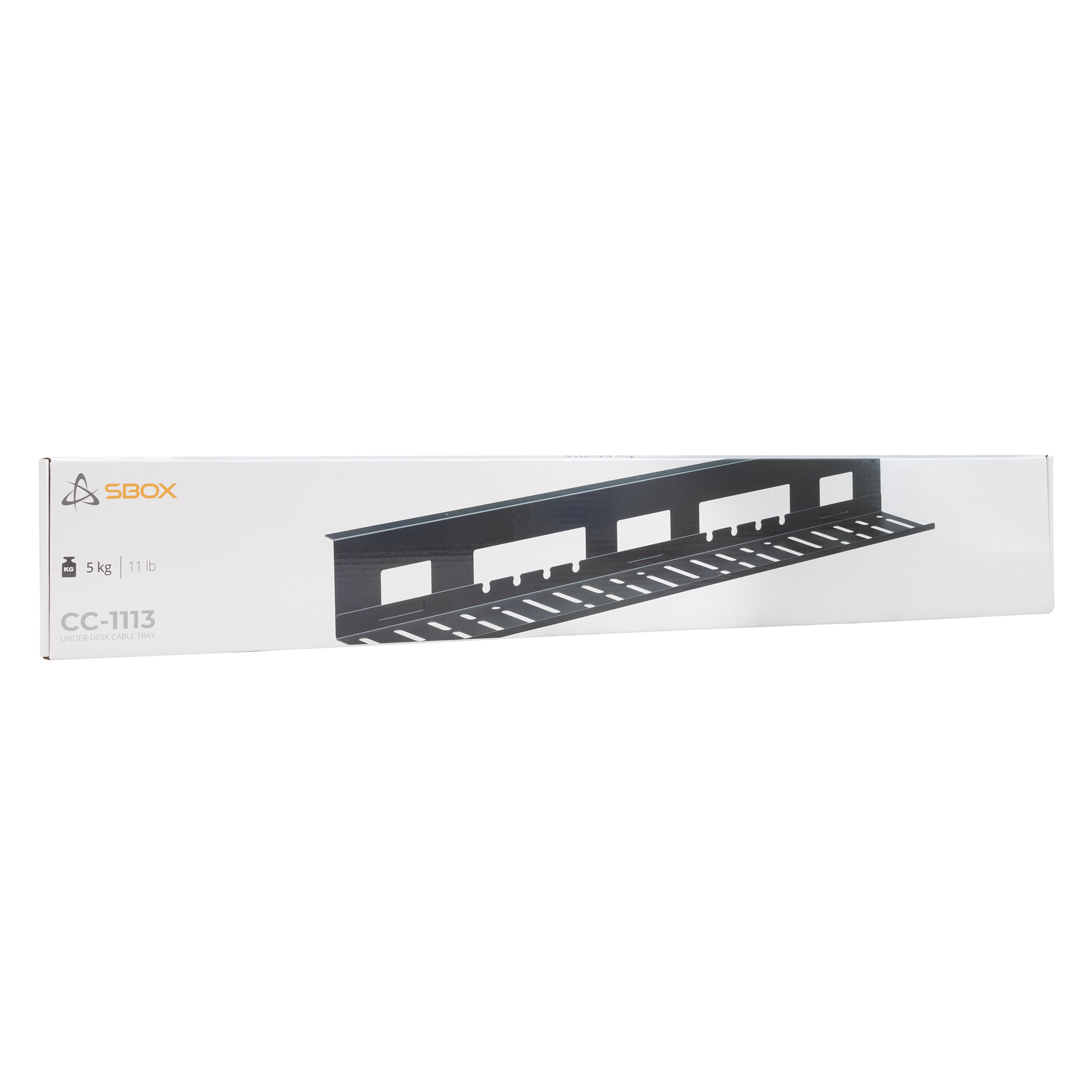 Organizator kabela SBOX CC-1113 crni-9