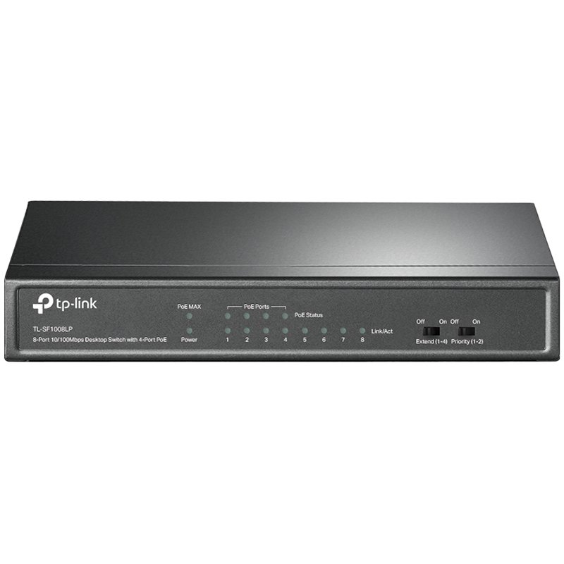 Switch TP-LINK TL-SF1008LP 8-Port 10/100Mbps PoE-0