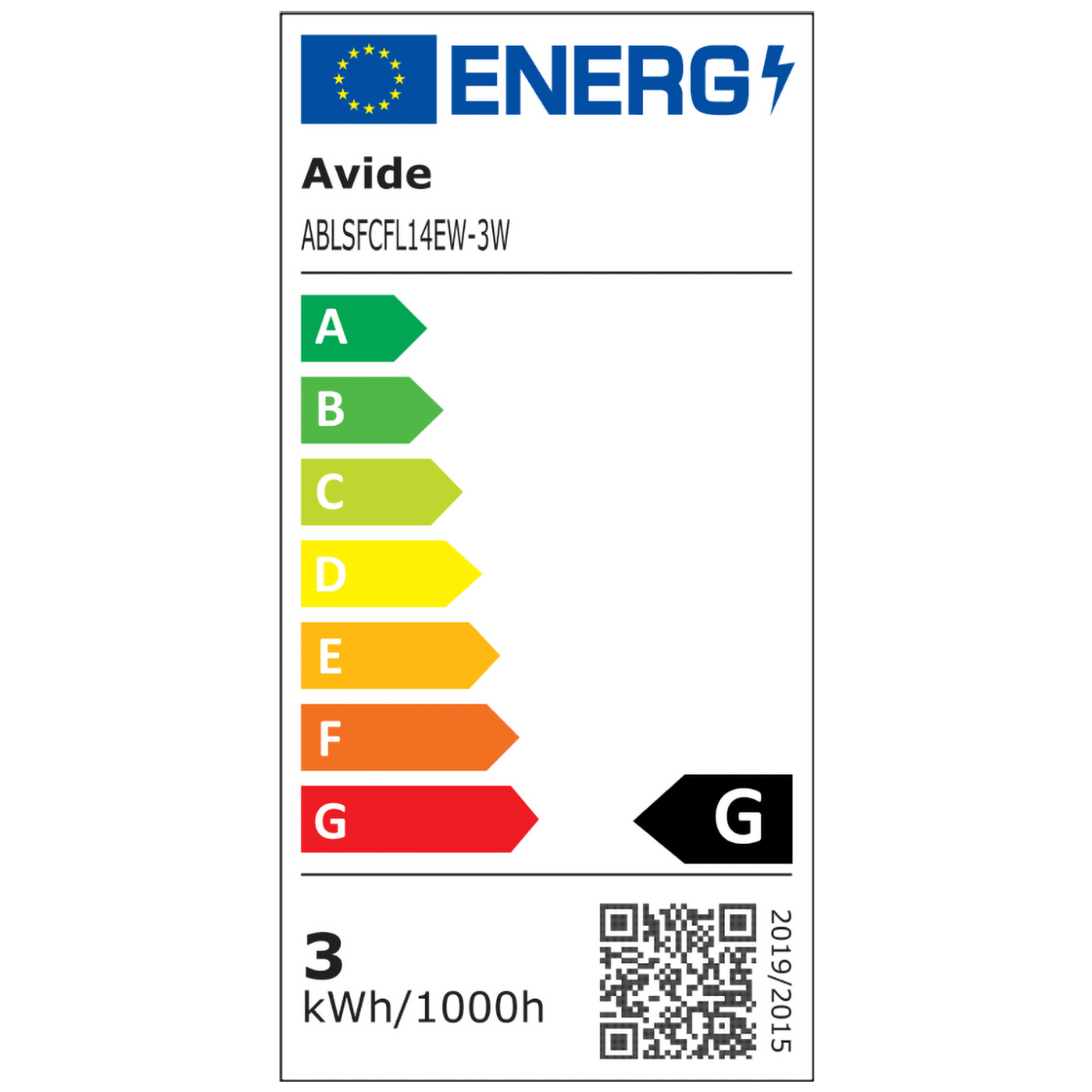 Žarulja LED AVIDE 3W E14 2700K topla bijela svjetlost-4
