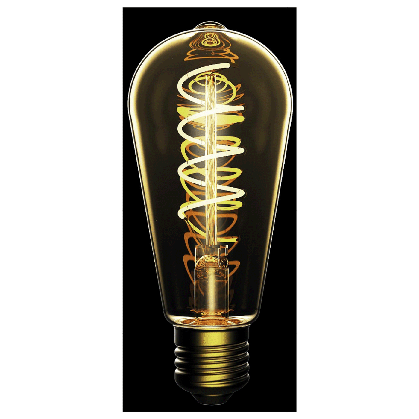 Žarulja LED AVIDE Soft Filament ST58 4.5W E27 2700K-4