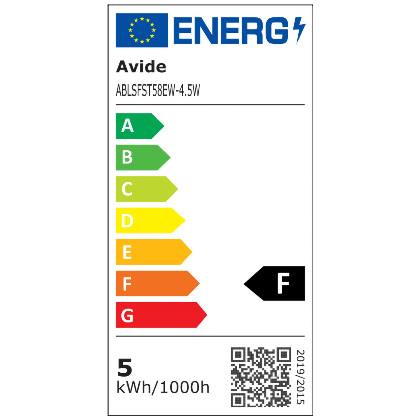 Žarulja LED AVIDE Soft Filament ST58 4.5W E27 2700K-5