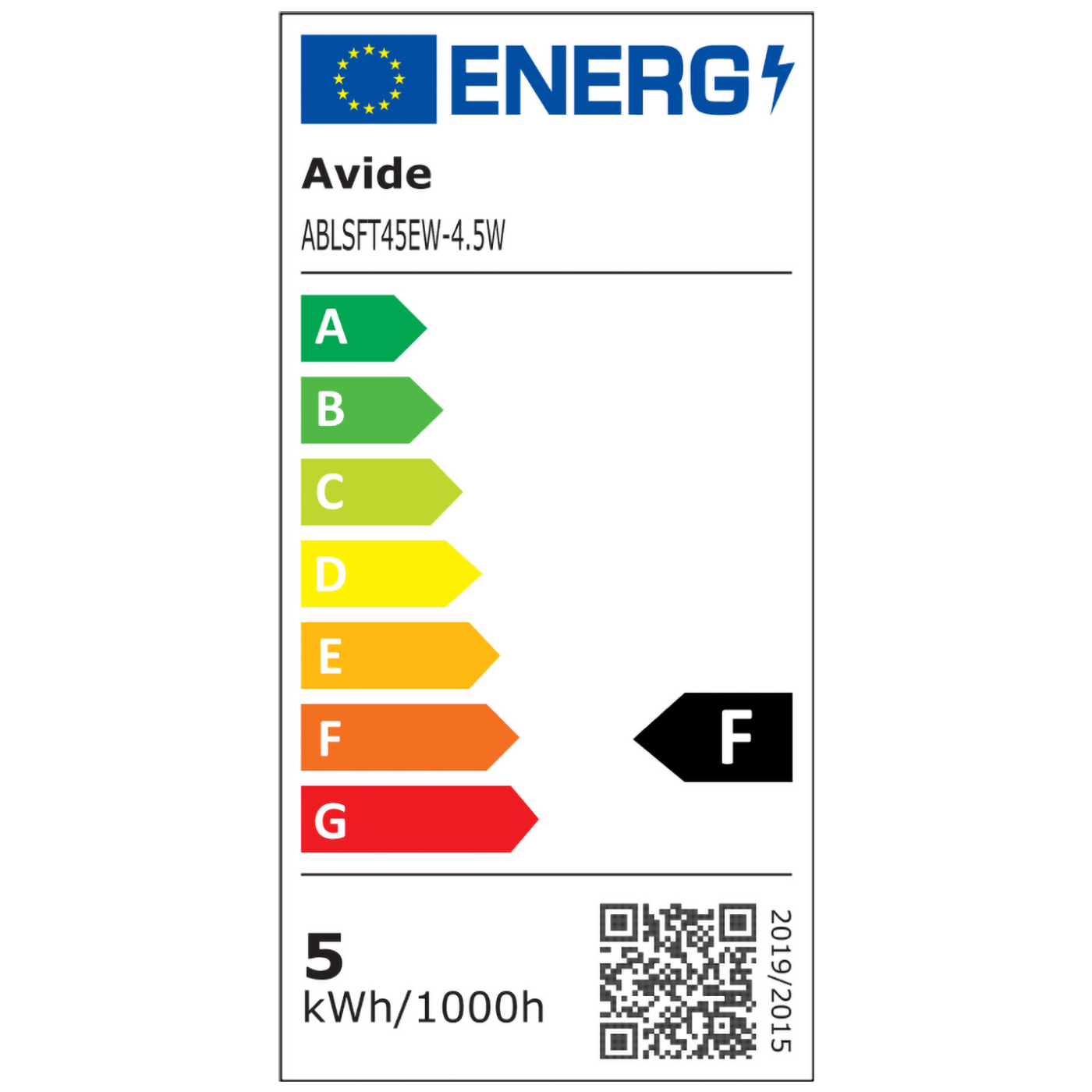 Žarulja AVIDE LED Soft Filament T45 4.5W E27 2700K (topla bijela svjetlost)-4
