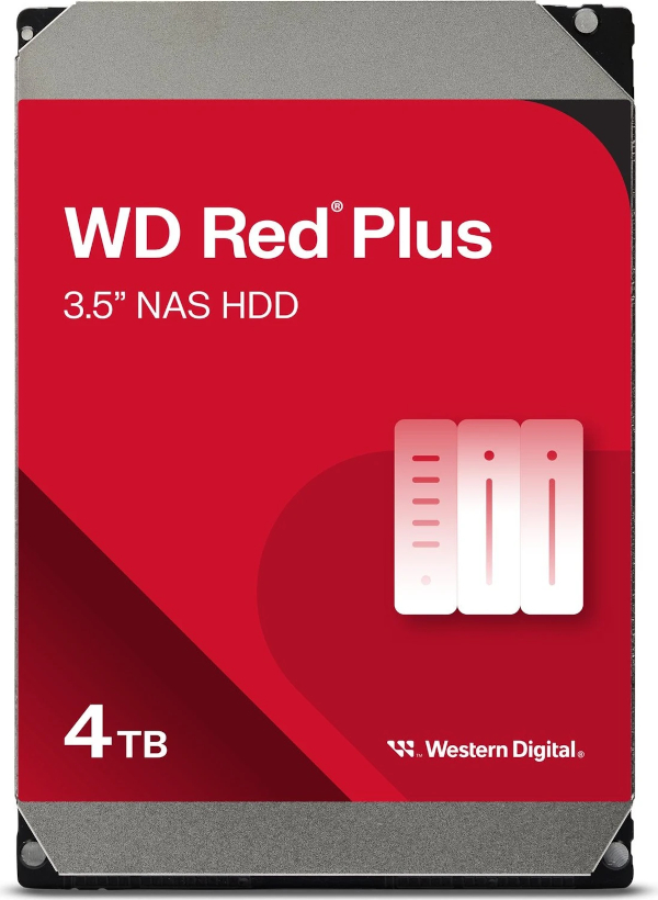 Tvrdi disk WESTERN DIGITAL Red Plus WD40EFPX (4tb, 3.5", sata 6gb/s, 5400rpm, 128mb, cmr)-4