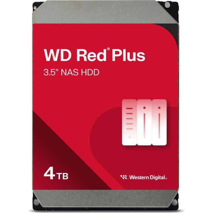 Tvrdi disk WESTERN DIGITAL Red Plus WD40EFPX (4tb, 3.5", sata 6gb/s, 5400rpm, 128mb, cmr)-2