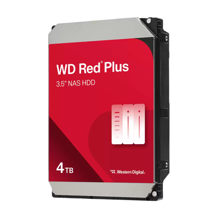 Tvrdi disk WESTERN DIGITAL Red Plus WD40EFPX (4tb, 3.5", sata 6gb/s, 5400rpm, 128mb, cmr)-0