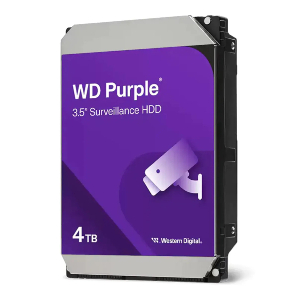HDD disk WESTERN DIGITAL WD 4TB Purple 3,5" SATA 6Gb/s 5400rpm 128MB-5