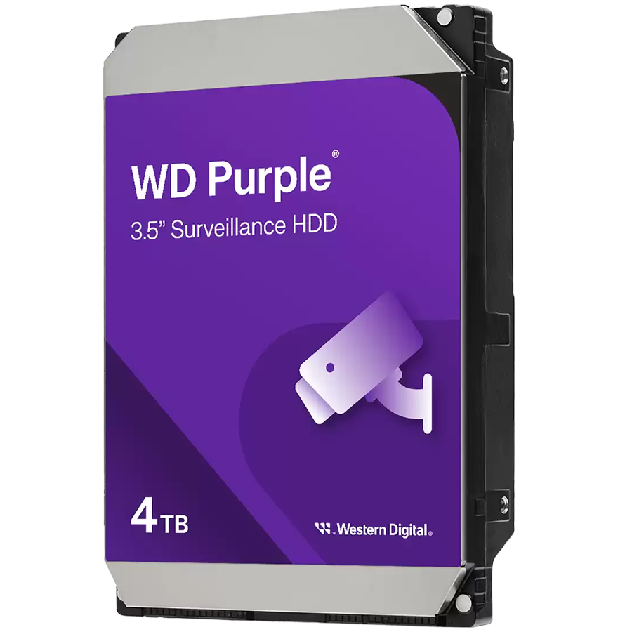 HDD disk WESTERN DIGITAL WD 4TB Purple 3,5" SATA 6Gb/s 5400rpm 128MB-3
